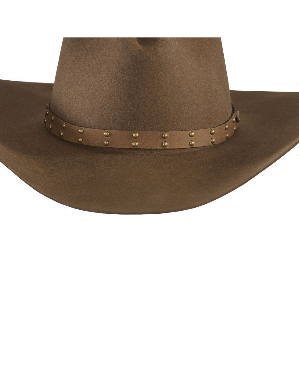 Sbsemi-9G4023 Mink Stetson Men's 4X Seminole Gus Buffalo Felt Cowboy Hat